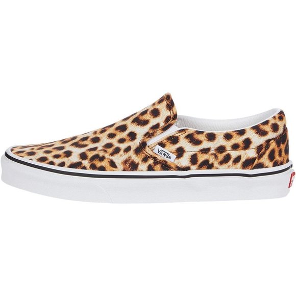 Vans womens leopard animal print slip on shoes - Picture 5 of 6